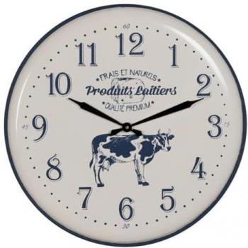 Reloj de Pared Decorativo Hierro Negro 62 x 62 cm - Diseño Elegante