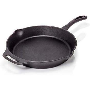 Sartén de Hierro Fundido Petromax FP40 con Mango - 40 cm, Ideal para Cocina al Aire Libre