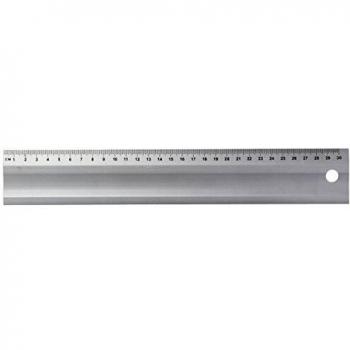 Vogel 1795300030 - Regla aluminio, color Gris, 30 cm