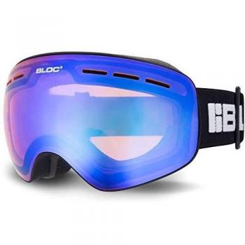 Bloc Eyewear Small Fit Moon Gafas para la Nieve, Negro Mate