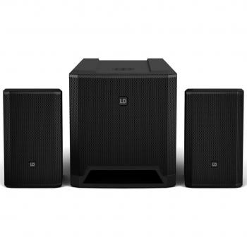 LD Systems DAVE 12 G4X Compact 2.1 Powered PA System