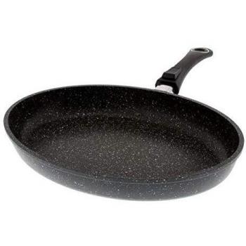 Pradel Excellence 52805 M – Sartén para Pescado con Mango extraíble Piedra 34 x 36,5 x 5,5 cm