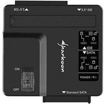 Sharkoon DriveLink Combo USB 3.0 V2 - Bases de conexión para Discos Duros