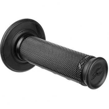Puños Renthal Ultra Tacky Doble Componente Semi-Waffle - Negro