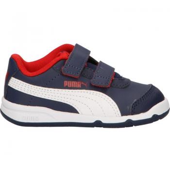 Zapatillas deportivas Puma Stepfleex 2 Sl Ve V Navy Blanco 19252303 para niña y niño