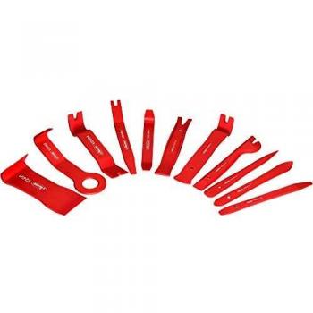 Kit de palancas desmontadoras VIGOR V1371 - 11 piezas para revestimiento de puertas