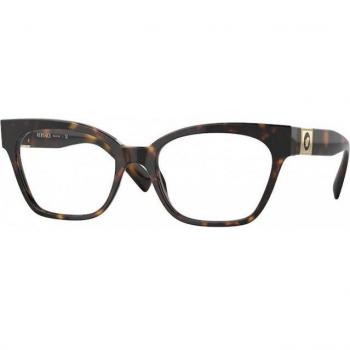 Versace VE3294 108 Havana Cat-Eye Women's Eyeglasses