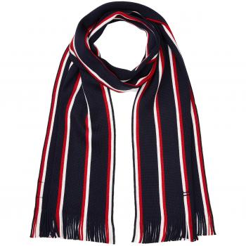 Tommy Hilfiger Seasonal Raschel Scarf, Bufanda para Hombre, Azul