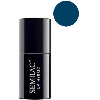 Semilac UV Hybrid Nail Polish 406 Blue Tea 7ml