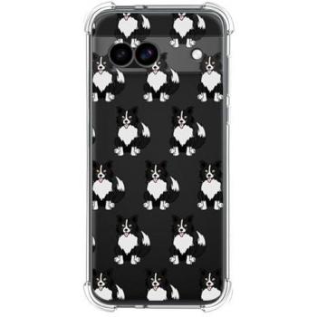 Funda Antigolpes de Silicona para Google Pixel 8a 5G con Diseño de Perros 07