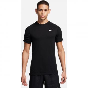 Camiseta de hombre Nike Flex Rep Dri-FIT de manga corta - Negro (L)
