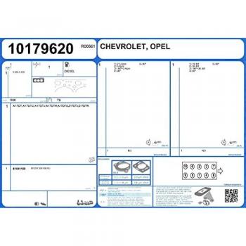 Juego de Tornillos de Culata AJUSA 81062900 - Incluye tornillos de alta resistencia, fabricados en acero, con recubrimiento anti-corrosión, diseñado específicamente para motores de automóviles, fácil instalación y ajuste preciso