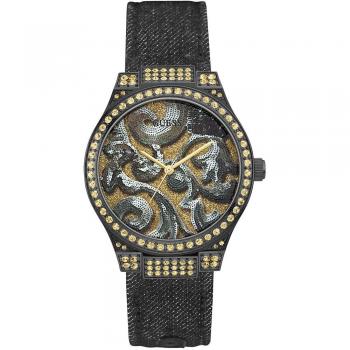 Guess Baroque Women's Analog Watch W0844L1 (40mm) - Black