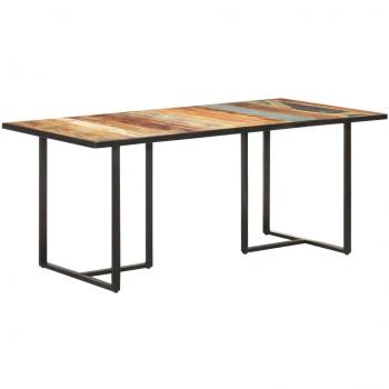 vidaXL Dining Table 180 cm Solid Reclaimed Wood
