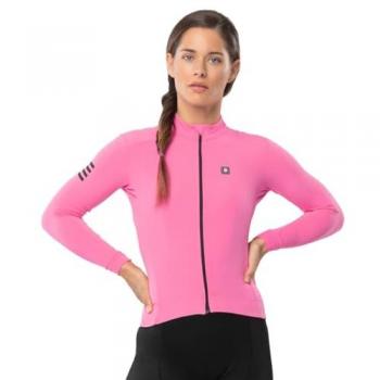 Maillot Térmico de Ciclismo para Mujer M4 Queen Stage Siroko Rosa Chicle