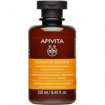 APIVITA Keratin Repair Nourishing and Repairing Shampoo for Dry and Damaged Hair 250 ml