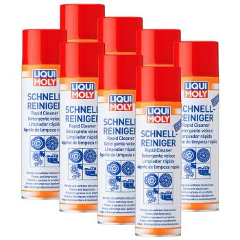 8 x Liqui Moly 3318 rápido limpiador de freno spray limpiador 500 ml