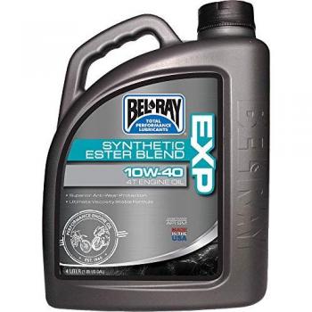 Aceite de Motor Bel-Ray EXP 10W-40 Semi Sintético 4T - 4 Litros