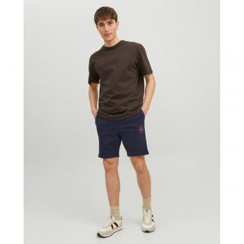 Jack & Jones - Bermuda de hombre lisa en color azul marino