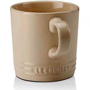 Le Creuset - Taza de desayuno de gres, 350 ml, color almendra