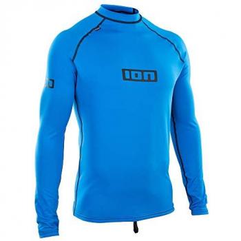 Ion Camiseta Promo Rashguard Azul Hombre Adulto con manga larga y protección UV