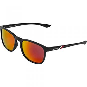 Gafas de Sol Polarizadas Cairn Josh Negro Mate / Lentes Naranja Rojo CAT3 Unisex