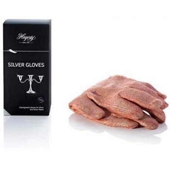 Hagerty Silver Gloves - Guantes de limpieza, color marron