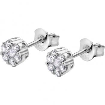 Pendientes Time Road WS00462 Plata Mujer