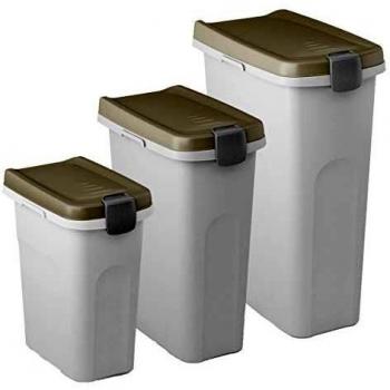 Zolux Contenedor Para Alimento - Contenedor hermético para almacenamiento de alimentos secos, capacidad de 10 litros, diseño moderno y funcional, fabricado en plástico resistente, tapa a presión que asegura la frescura, fácil de limpiar y ap
