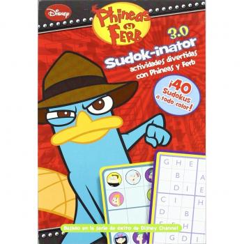 Sudok-inator, actividades divertidas con phineas y ferb
