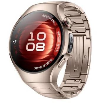 Huawei WATCH 5 Smartwatch 42mm AMOLED Dorada con eSIM, GPS y Acero Inoxidable