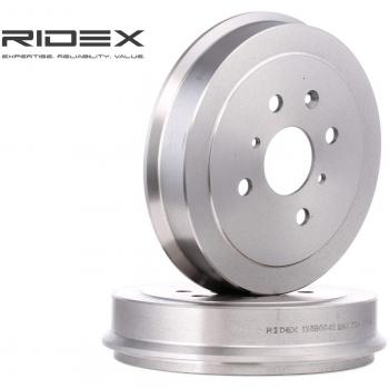RIDEX 123B0042 Tambor de freno, Set de 2