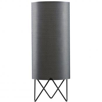 Lámpara de mesa Pedrera H2O, negra, diseño moderno y elegante