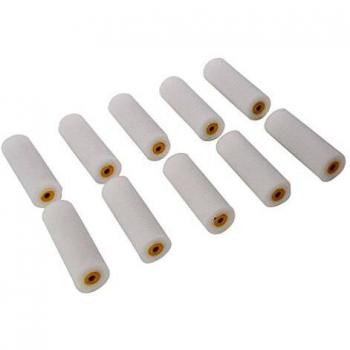 Juego de 10 Rodillos Mini de 100mm para Esmalte y Acabado Brillante