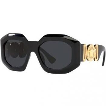 Versace VE4424U 56 GB1/87 Geometric Black Sunglasses for Women