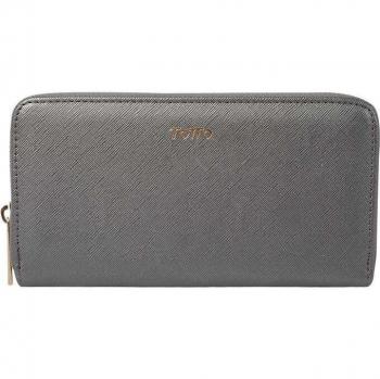 TOTTO - Cartera para Mujer Ishana-G17 en Color Gris