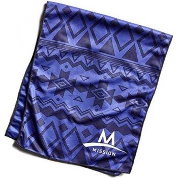 Mission Tech Knit Towel Toalla, Hombre, Aztec Purple, L
