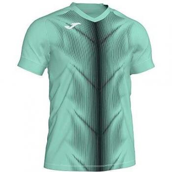 Joma Olimpia Camisetas, Niños, Verde/Negro, 4XS-3XS
