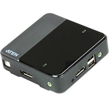 ATEN Desktop KVM 2-Port USB 4K DISPLAYPORT 1.2 KVM Switch