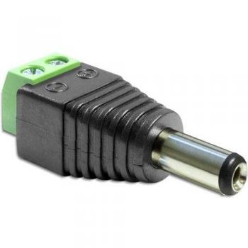 DC 2.1 x 5.5 mm Male to 2-Pin Terminal Block Adapter