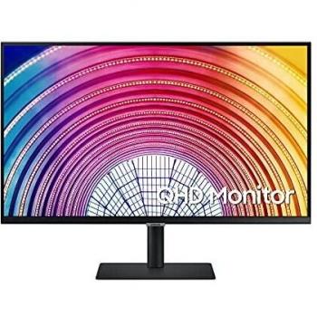 Monitor Profesional Samsung S32A600NWU, 32 Pulgadas, QHD, IPS, HDMI, Display Port, Ajustable en Altura y Pivotante, Negro