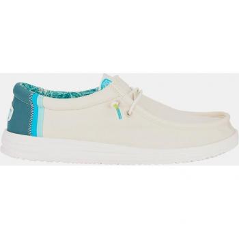Zapatos Hey Dude Wally H2O Surf Blancos para Hombre, Slip On, Talla 11 US