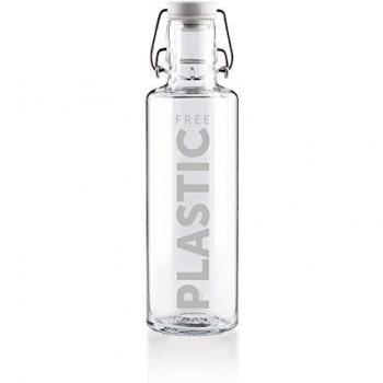soulbottles Plastic Free Botella, Unisex Adulto, 600 ml