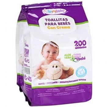 Formybaby BY11020160858 - Toallitas húmedas para bebés, 200 unidades, con tapa