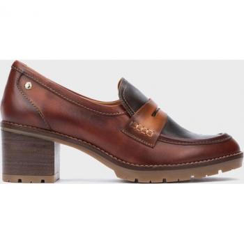 Zapatos de salón de mujer Pikolinos de piel con plantilla acolchada y tacón LLANES W7H