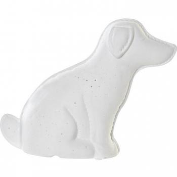 Lámpara de mesa con diseño de perro en porcelana con tecnología LED - DKD Home Decor