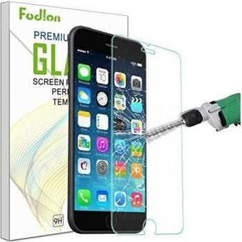 iPhone 7 Protector de Pantalla,Fodlon® Ultra delgado Vidrio templado, Anti-arañazos anti-huella digital Película protectora para iPhone 7-transparente