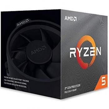 AMD Ryzen 5 3600X - Procesador con ventilador Wraith Spire, Temp. máx.: 95°C