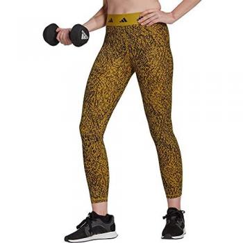 Mallas Adidas Camo Verde Modelo TF Camo Long T para mujer