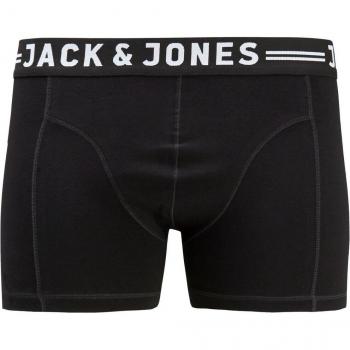 Jack & Jones Mens Sence Big & Tall Boxer Shorts Set of 3 - Black - Size: 7XL